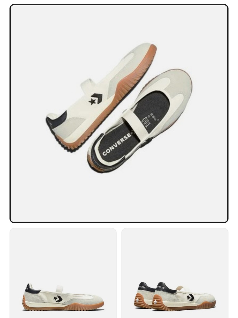 NWT Converse Runstar Ballet Flat Sneaker